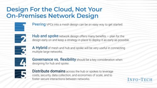Considerations for a Hub and Spoke Model When Deploying Infrastructure in the Cloud