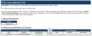 Sample of AI Use Case Selection Tool.