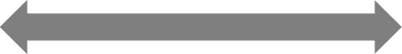 Two-way horizontal arrow.
