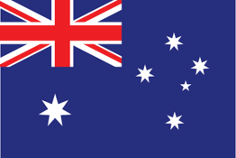 The Australian flag